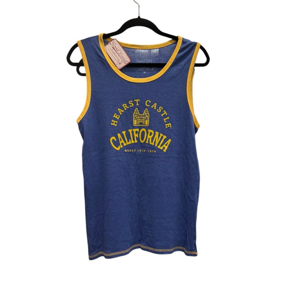 Hearst Castle Danza Sleeveless Muscle Tee /Tank Top Size Medium